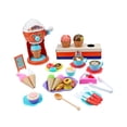 thumbnail image 4 of 38 piezas de juguetes para hacer helados, juego de juguetes para helados, heladería divertida, regalo de cumpleaños, fiesta, pastel de té de ,, 4 of 9