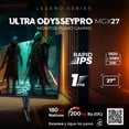 thumbnail image 5 of Monitor Gamer 27 Balam Rush Odyssey Pro MGP27P 1Ms 200Hz FHD IPS LED RGB HDMI BR-938624 negro, 5 of 5