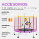 thumbnail image 3 of COOLSHT Trampolín Brincolín Para Niños 1.40 M Diámetro, 3 of 10