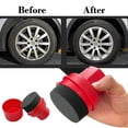 thumbnail image 4 of Cepillo de esponja para pulir neumáticos de coche con tapa | Aplicador de cera y aceite de alta densidad | Diseño curvo ergonómico para un brillo y protección uniformes de los neumáticos, 4 of 6