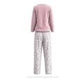thumbnail image 3 of Pijama Secret Treasures para Dama Playera Manga Larga con Pantalón Animal Print Corazones Rosa Talla M 3 Piezas, 3 of 4