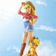 thumbnail image 2 of Kotobukiya My Little Pony Applejack Bishoujo Statue, 2 of 9