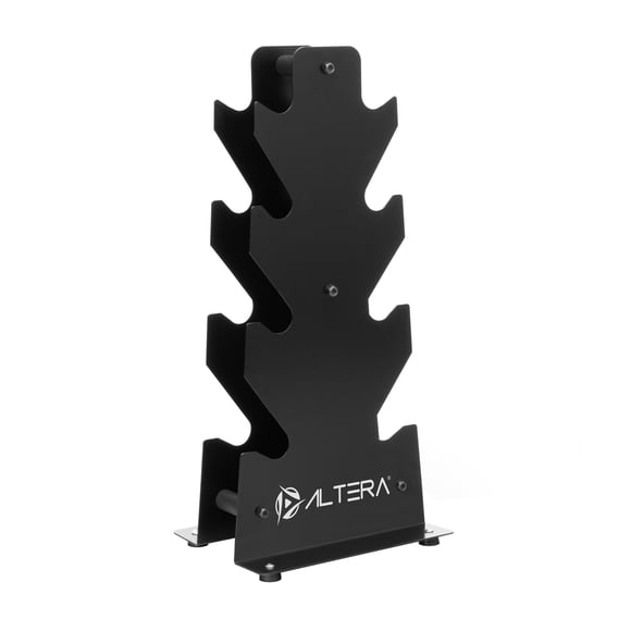Soporte para Mancuernas Altera Hecho de Acero para 4 Pares de Pesas