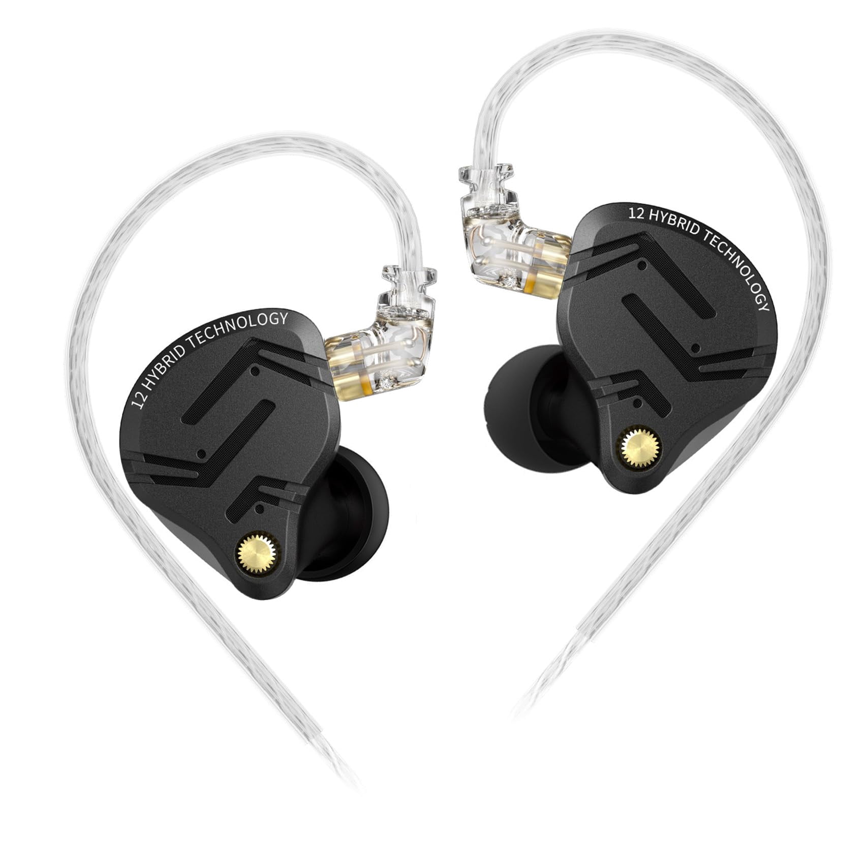 Auriculares KZ ZS12 PRO X, monitor intraural IEM, audiófilo con cable