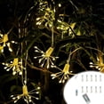 thumbnail image 2 of MTBLYS Guirnalda de luces decorativas USB de 3 metros con control remoto para interiores y exteriores| fiestas| Navidad| jardín| hogar| pared| ventana| porche| carpa| fotografía y decoración., 2 of 9