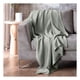 thumbnail image 1 of Manta Muselina 100% Algodón Frazada Esquimal Ideal para Cama, Sofá y Decoración (Verde), 1 of 7