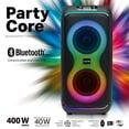 thumbnail image 2 of Bocina Bluetooth 800W Con Luces LED USB Micro SD AUX Radio FM Portátil 12h Enlaza 2 Dispositivos Carga Tipo C Signa Sound Blast, 2 of 9