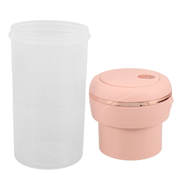 BESTYASH Vaso Exprimidor Portátil USB Rosa Para Uso En Casa Viaje Con Limpieza Fácil Y Compacto