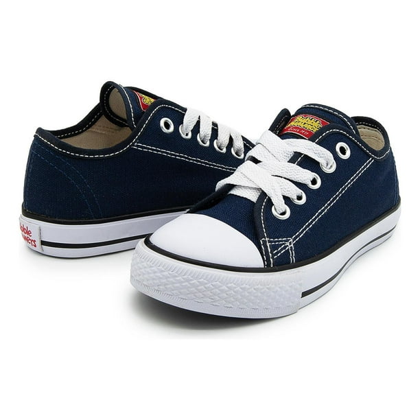 Tenis Choclo Bubble Gummers® Harry Rosa 12-21 Lona Agujet azul marino 21