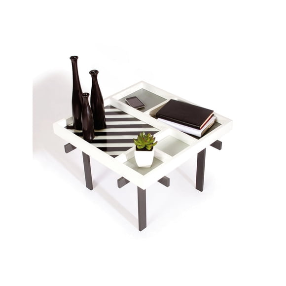 Mesa de Centro Sauder Boutique Color Blanco Progresista