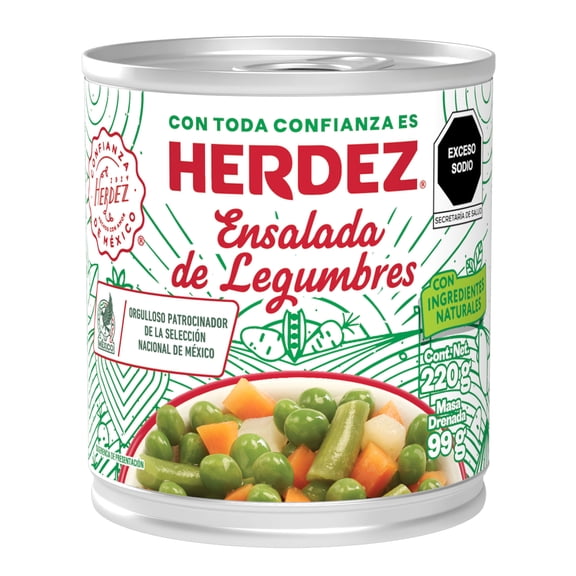 Ensalada de legumbres Herdez 220 g