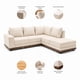thumbnail image 5 of Sala Esquinera Derecha Easy Living Tous Beige en L tapizada con estructura de madera de pino, 5 of 6