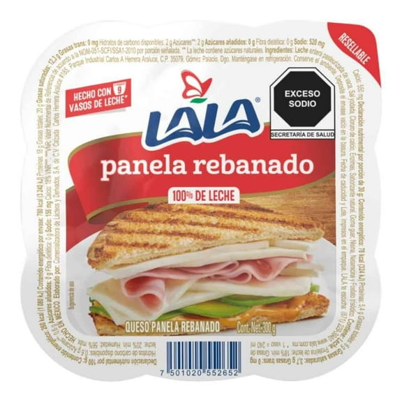 Queso Panela Lala Rebanado 300 g