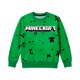 thumbnail image 1 of Sudadera Minecraft Manga Larga Para Niño Verde Talla 14, 1 of 4