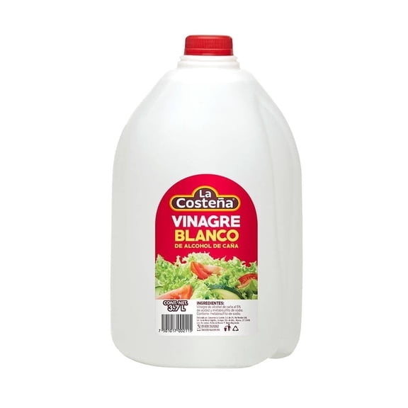 Vinagre blanco La Costeña de alcohol de caña 3.7 l