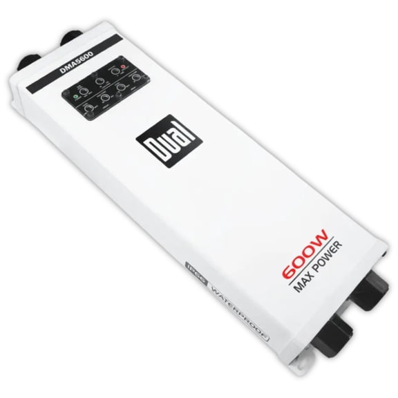 Amplificador Marino 5 Canales Dual Electronics DMA5600 Clase D IP67 600W