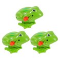 thumbnail image 1 of 3 piezas de juguete de plástico con mecanismo de cuerda para niños (verde), 1 of 7