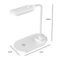 thumbnail image 3 of Lámpara de escritorio LED Pisexur Electronics para hombre, con control táctil, carga inalámbrica y 3 modos de color, ideal para oficina, con cuello de cisne, para niños y organizador de electrónica., 3 of 8