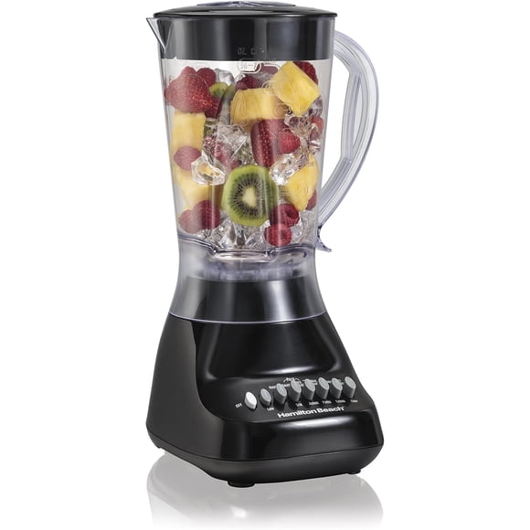 Licuadora Hamilton Beach para Smoothies | Sistema Wave~Action, Cuchillas Ice Sabre de Acero Inoxidable