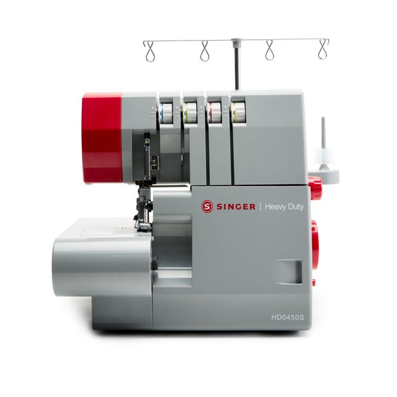 Serger SINGER HD0450S Heavy Duty con capacidad de 2 a 4 roscas