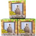 thumbnail image 1 of Paquete de 3 Cajas de Figuras Miniatura de Minecraft Mattel, 1 of 4