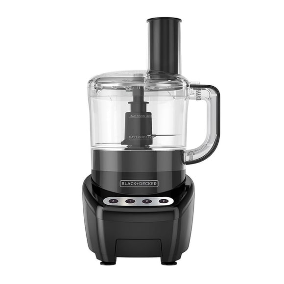 Procesador de alimentos Black & Decker FP4200B Mezcla, Pica, Rebana y Ralla