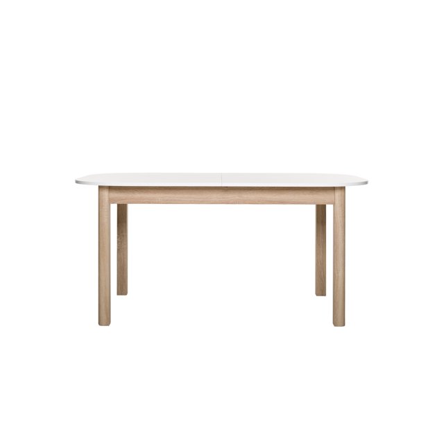 Mesa ALTEREGO LUND Lund Blanco con roble