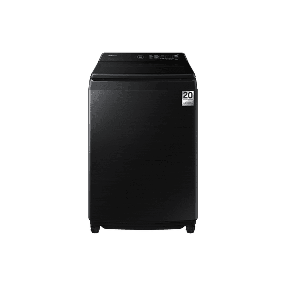 Lavadora Carga Superior 19 kg, Digital Inverter, Ecobubble, Negra