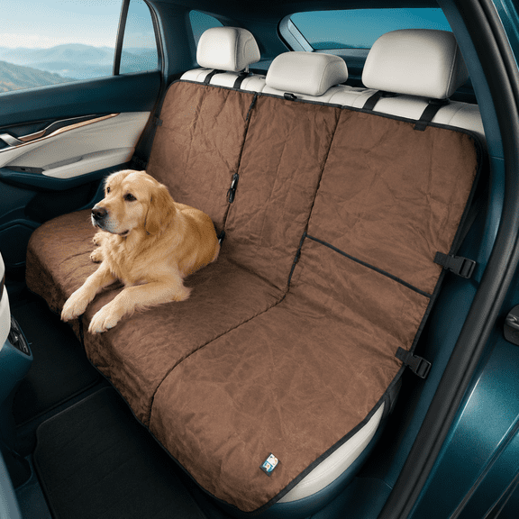 Cubre Asiento De Tela Cafe Fancy Pets TELA
