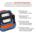 thumbnail image 3 of Lámpara Portátil Recargable Magnética Luz de Día Función Power Bank, LED integrado, 3 of 5