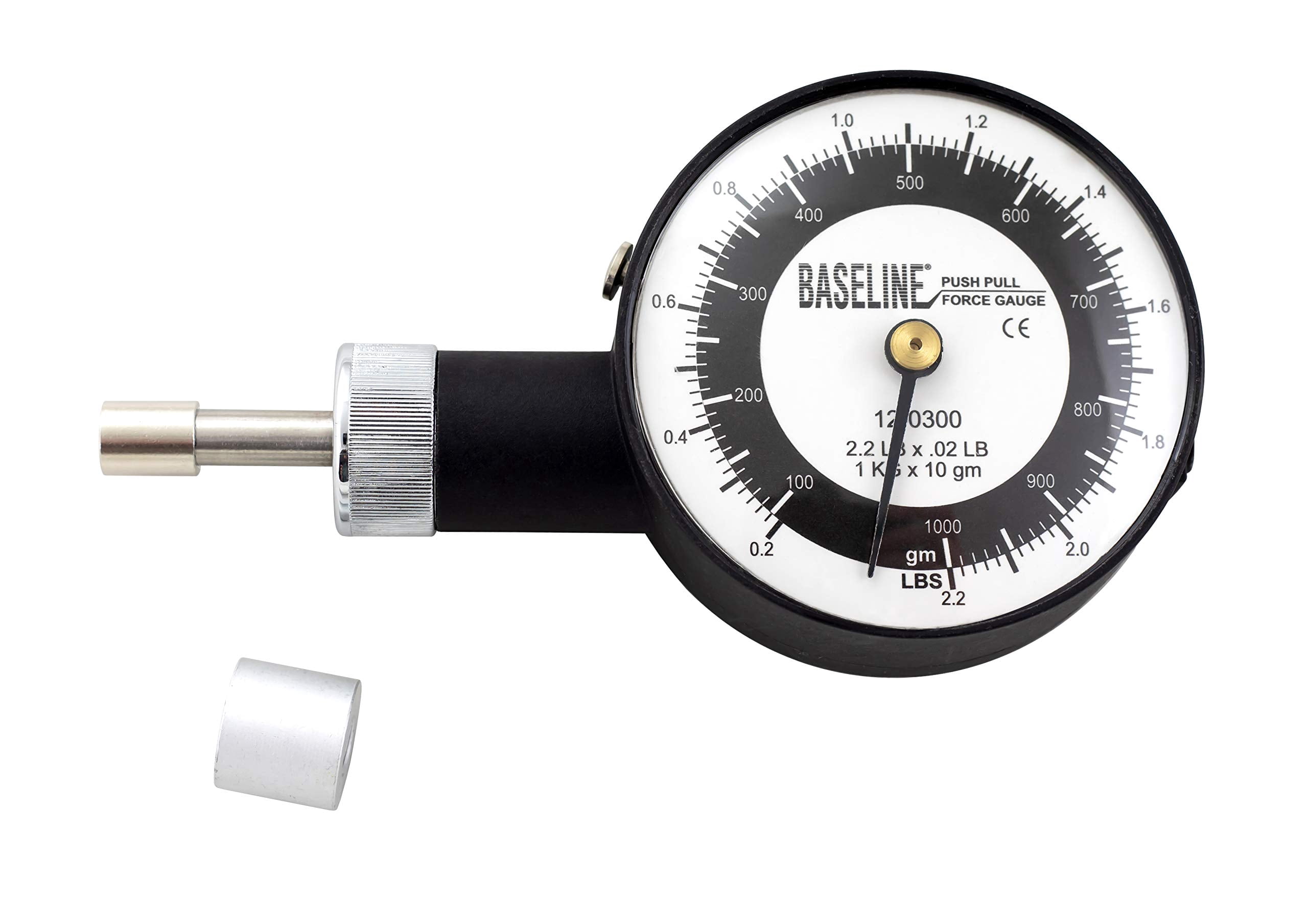 Dinamómetro de fuerza Baseline 12-0300 MMT, capacidad 1 kg | Bodega Aurrera