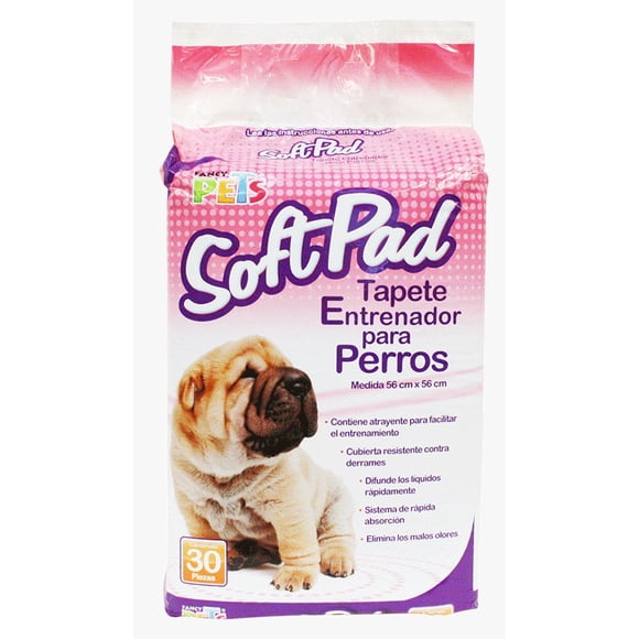 Tapetes entrenadores para Perros SoftPad 30 Piezas Fancy Pets Fancy Pets SoftPad 30 Piezas 56x56 cm