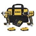 thumbnail image 1 of Kit de taladro/destornillador y destornillador de impacto DEWALT 20V MAX* XR, 1 of 8