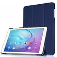 thumbnail image 2 of Funda para tablet MediaPad M5 Lite de 8 pulgadas, funda tipo folio con soporte y protección. Azul oscuro, 2 of 8
