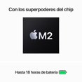thumbnail image 3 of Macbook Air Apple M2 15 pulgadas 8GB RAM y 256GB Plata, 3 of 4
