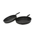 thumbnail image 3 of Sartén Westinghouse Antiadherente Para Tortilla Española de Mármol Negro 24cm WCFP0009T24MBB, 3 of 7