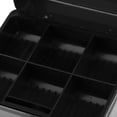 thumbnail image 3 of Caja de seguridad de metal para guardar dinero, depósito de dinero en efectivo, caja de ahorros con llave, regalo Negro, 3 of 8