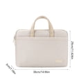 thumbnail image 3 of Laptop Bag 15.6 To 16 Inch Laptop Bag Portable Laptop Bag Lightweight Business Briefcase, 3 of 6