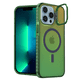 thumbnail image 4 of Funda Case Carcasa Tornasol Color Verde Con Soporte Premium Para iPhone 13 PRO Compatible Con Magsafe, 4 of 7