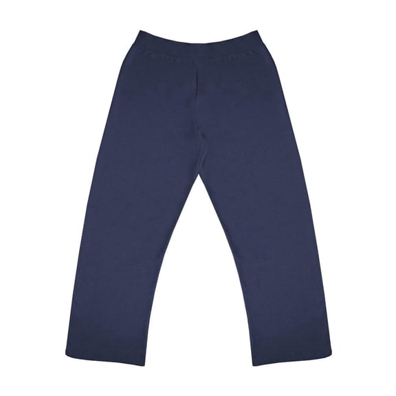 Pantalón tipo yoga Fruit Of The Loom Para mujer, de felpa, azul marino, talla M