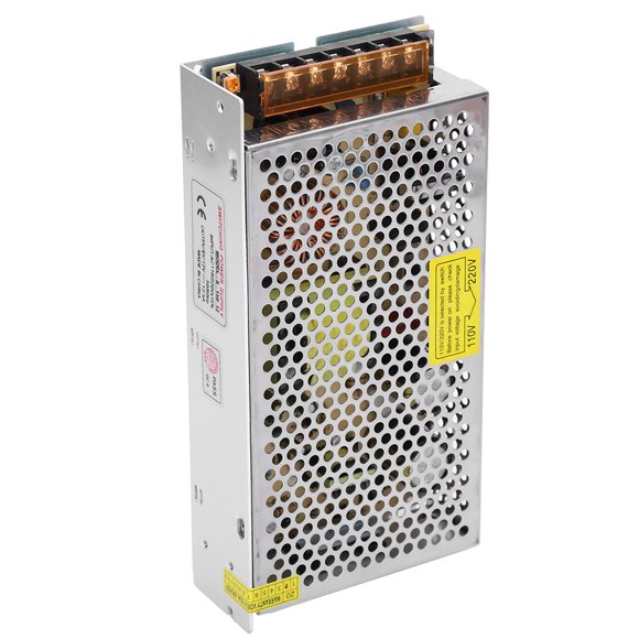 Adaptador de controlador de fuente de alimentación conmutada DC12V Barra de luz LED de pantalla de aleación de aluminio para impresora 3D (S-150-12(12v 12.5a 150W)AC110/220V±15% )