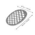 thumbnail image 3 of CaiYueKe Silicone Soap Holder Drainage Soap Dish Tray for Shower Bathroom Sink, Non-Slip Soap Saver Pad Soap Lifting Rack for Bar Soap, Kitchen Sponge Holder, Soap Storage Organizer for Countertop, 3 of 7