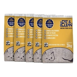 Arena para gato Cat & clean Natural de 15kg