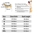 thumbnail image 3 of Abrigo reflectante impermeable de invierno para perros, chaqueta cálida y resistente al viento con forro polar, chaleco deportivo ligero para mascotas., 3 of 7