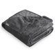 thumbnail image 1 of Manta de Felpa Bare Home Textura de Chevron Microfibra Suave y Afelpada Tamaño Twin/Twin XL Gris, 1 of 7