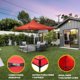 thumbnail image 3 of Carpa Toldo Plegable 3x3 Impermeable Retractil Jardin Onof Rojo, 3 of 6