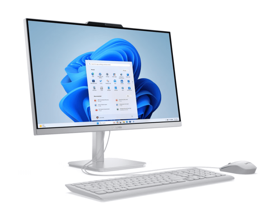 Lenovo A100 All-in-One 23.8", Intel N100, 16GB, 512GB SSD, Windows 11 Home - Español.