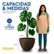 thumbnail image 2 of Atmos Homeware Macetas Decorativas para Interior y Exterior |  4 Maceta Grande de Plástico con Capacidad para 45 Litros | Modelo Bis color Blanco 4 Piezas., 2 of 6