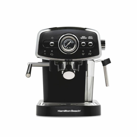 Cafetera Hamilton Beach Hamilton Beach Para espresso, 15 Bares, Negra