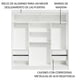 thumbnail image 5 of Ropero Closet Madesa Reno 3 Puertas Corredizas NN, 5 of 10